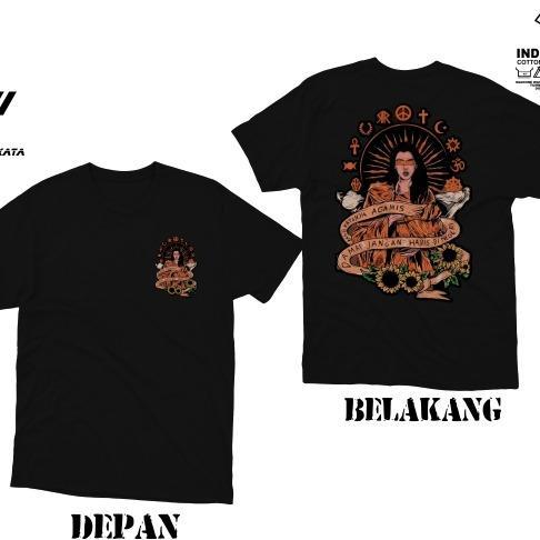 (COD) Sale-Tshirt-Baju-Kaos Puralisme Yang katanya agamis / Kaos Keren / Kaos Pria dan wanita / - Hi