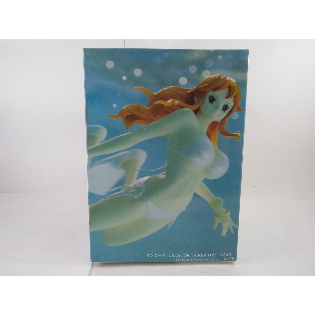 PVC Figure One Piece Creator X Creator Nami White Swimsuit NEW MIB KWS