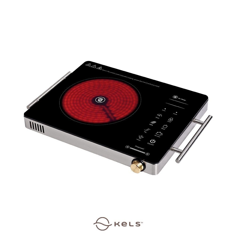 Kels Teagen Kompor Listrik Infrared Electric Stove Kompor Elektrik 1 Tungku Perlengkapan Dapur Alat 