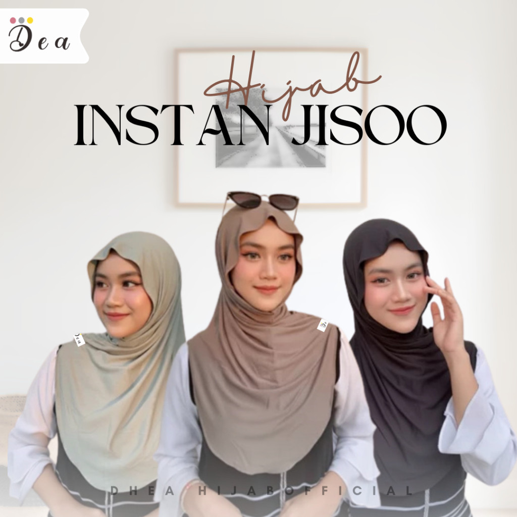 JISOO INNER - HIJAB INSTAN JISOO PLUS INNER SIZE M/ HIJAB PASHMINA INNER JISO MELEYOT