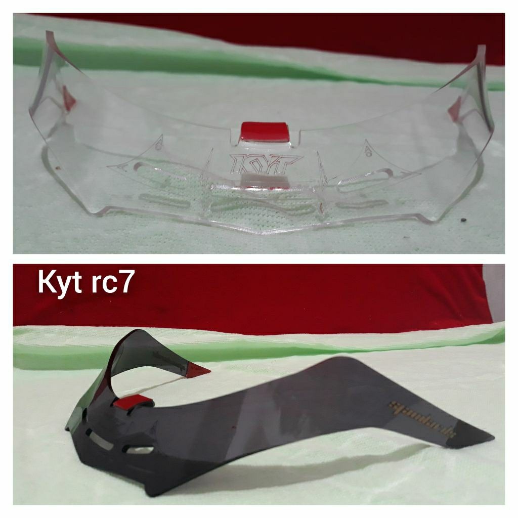 BESTPROMO Spoiler Helm KYT RC7/Spoiler KYT RC7