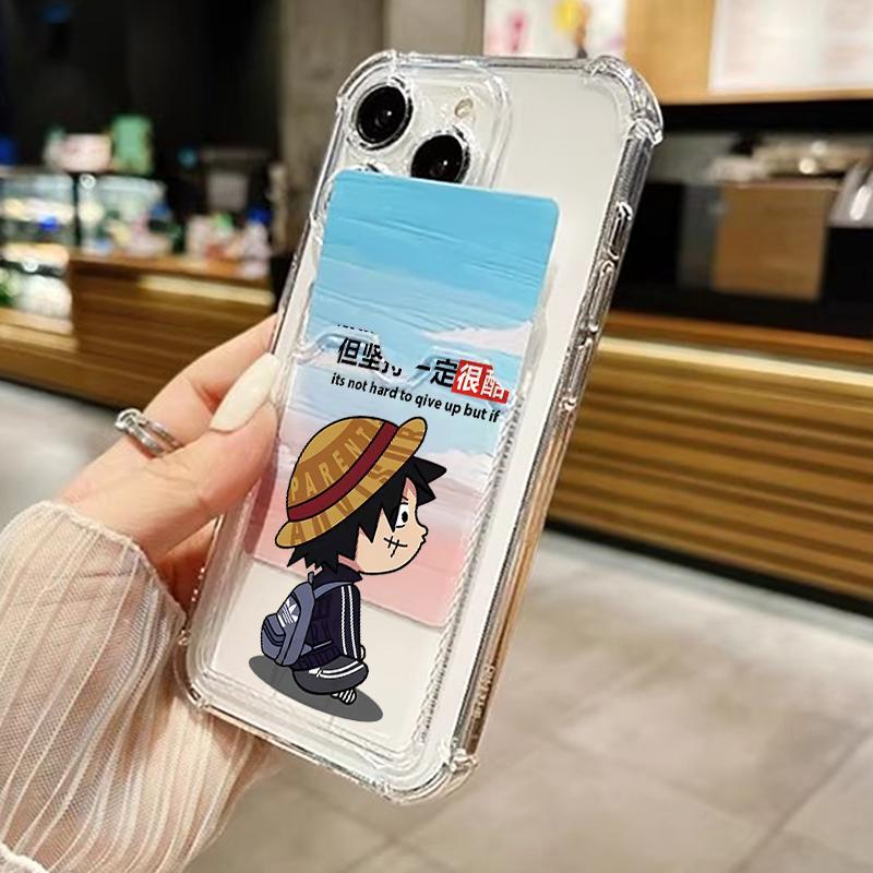 Case For Iphone 11 13 6 6S 6Plus Plus 7 Plus8 8 SE 2020 2022 XR Casing Kids & Cartoons One Piece Sof