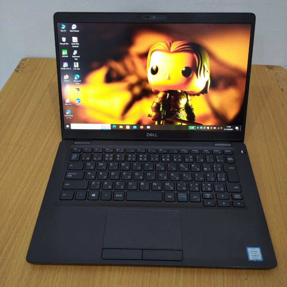 laptop  Dell 5300 RAM 8Gb core i5 gen8 slim elegan murah ringan (baterai baru)