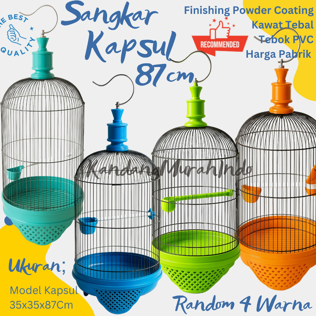 SANGKAR BURUNG KAPSUL LOVEBIRD / KANDANG MINION / KANDANG KAPSUL BURUNG / KANDANG KAPSUL PABRIKASI T