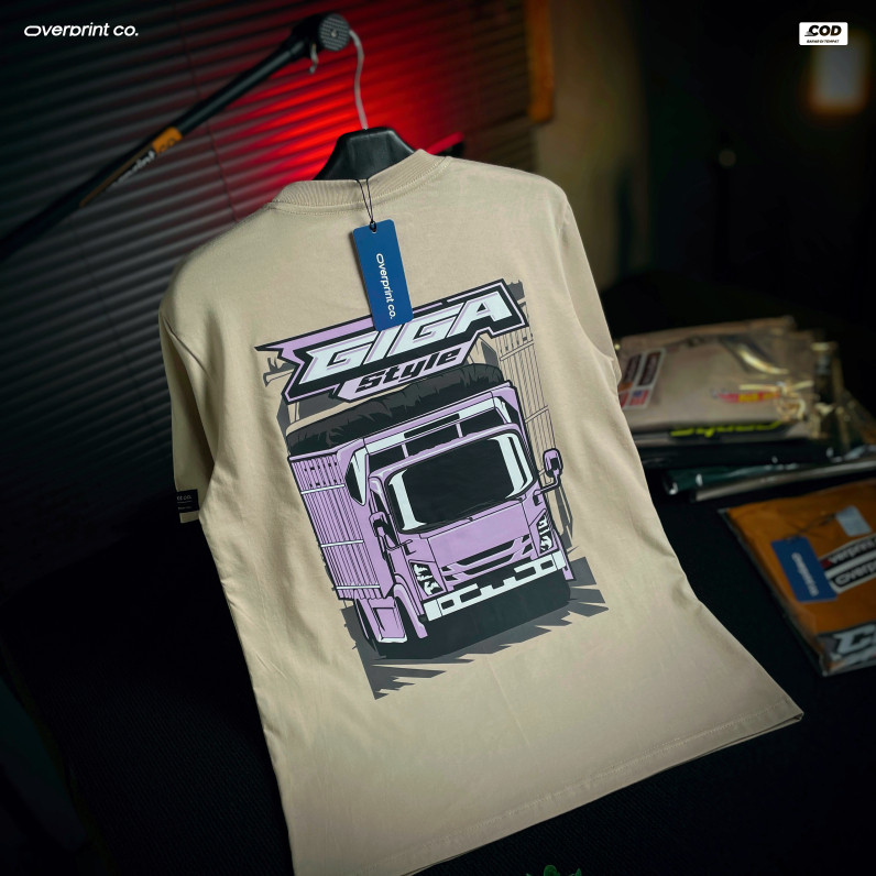 KAOS TRUK ISUZU GIGA TERBARU | KAOS TRUK GIGA STYLE PURPLE, , BISA COD