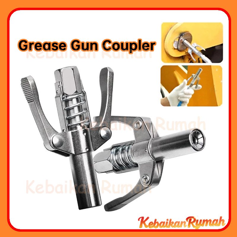 KR Kepala Pompa Grease Kepala Selang Grease Gun Gemuk High Pressure Grease Nozzle