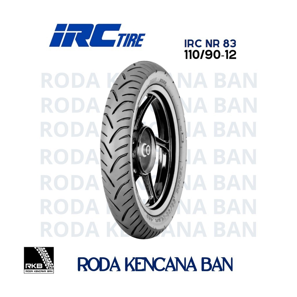 Ban Motor IRC NR 83 size 110/90 R12 - Tubeless Ban Belakang ADV 150, PCX 160, NMAX 155, Aerox 155
