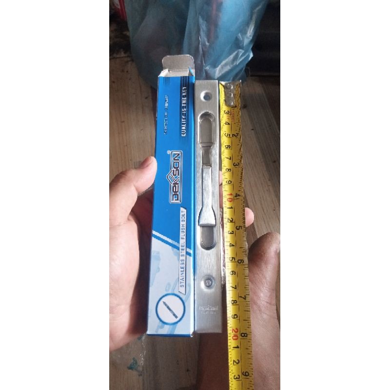 Grendel pintu tanam dekson 8 inch 20cm