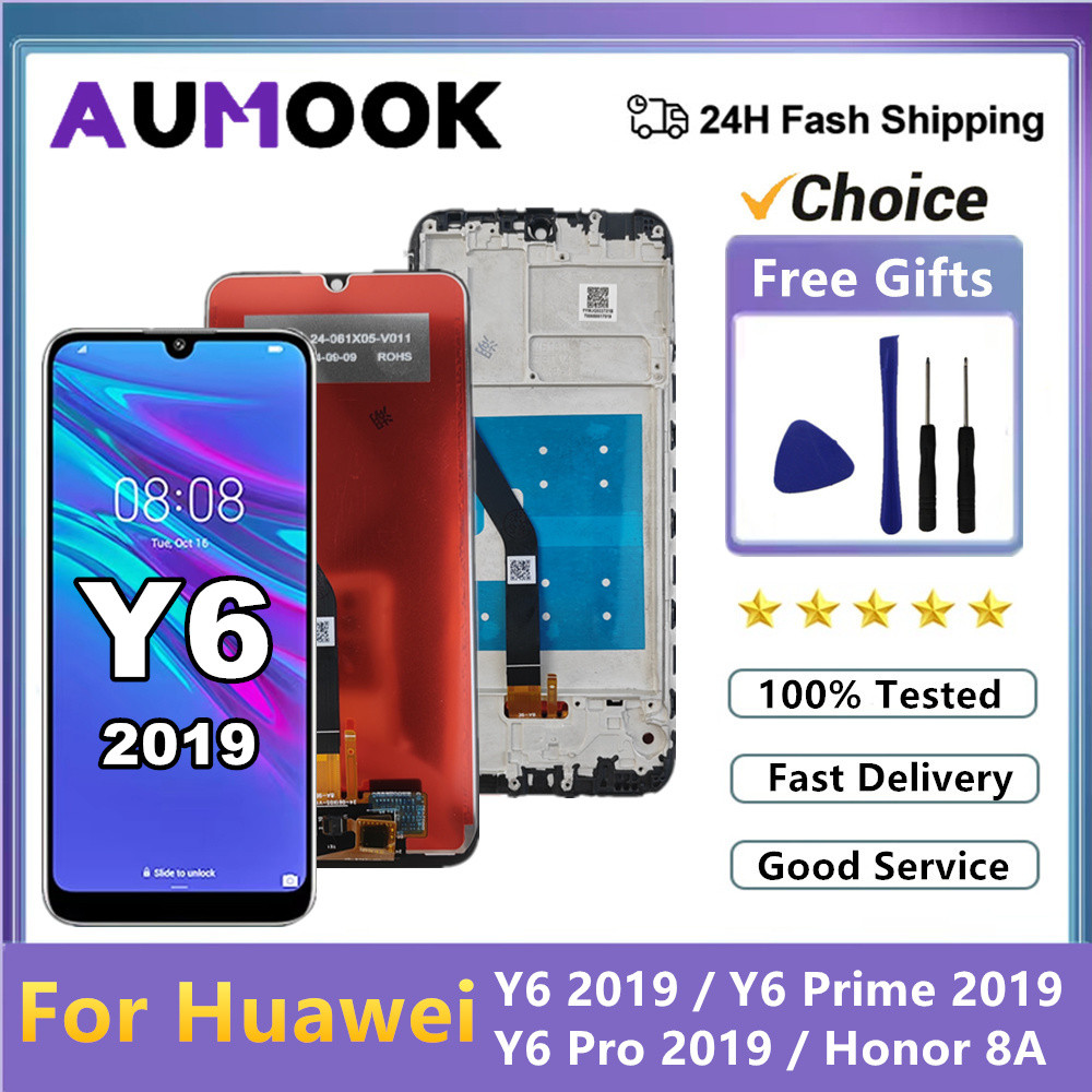 For Huawei Y6 2019 LCD LX1F LX1 LX3 LX1N Y6s splay Tou Screen gitizer Y6 Prime 2019 splay For Huawei