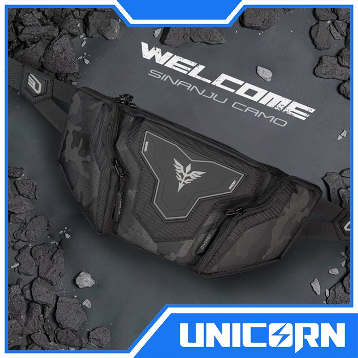 Diversy Waist Bag Sinanju Camo / Tas Pinggang Gundam
