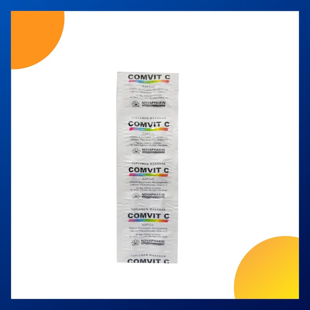 Comvit C Strip Isi 10 Kapsul