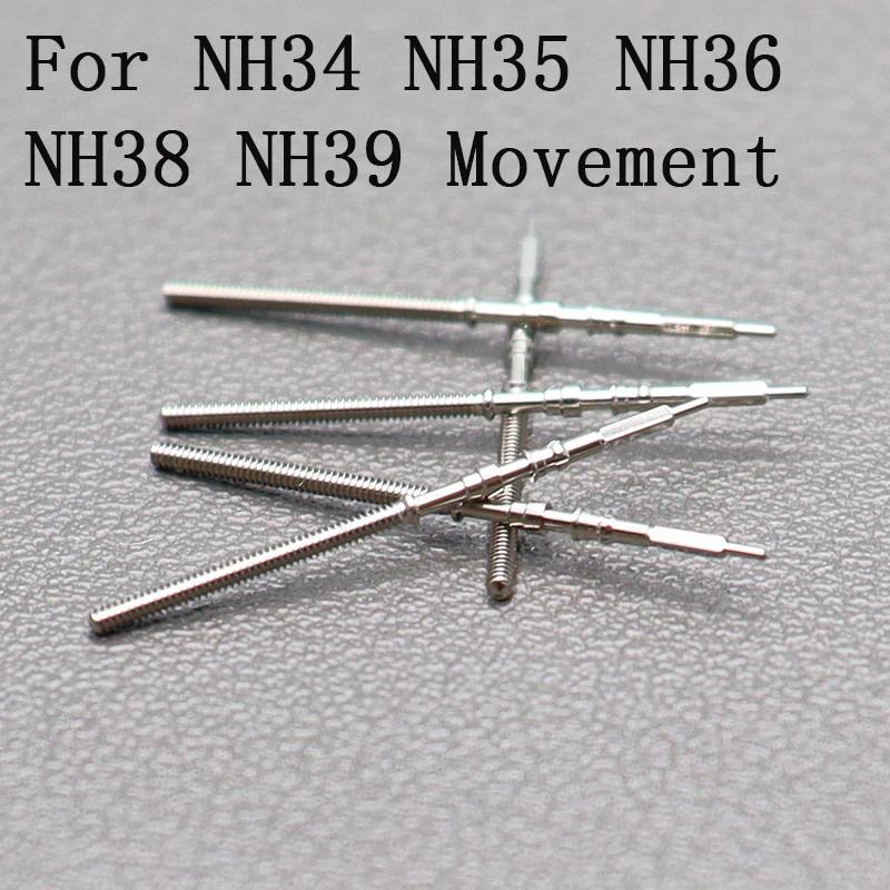 Movement Winding Stem Stainless Steel Wat Crown Kit Accessory Parts For Seiko NH34 NH35 NH36 NH38 NH
