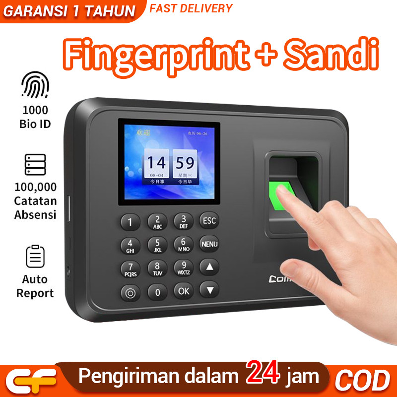 Epic Finds FINGERPRINT MESIN ABSENSI SOLUTION / MESIN ABSENSI / MESIN ABSEN FINGERPRINT PREMIUM TERM