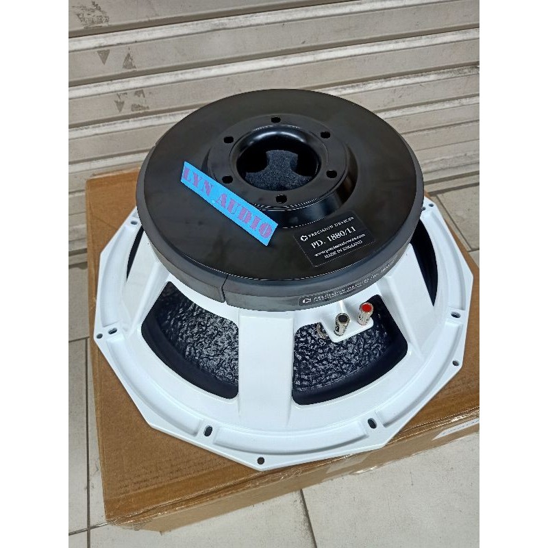 SPEAKER KOMPONEN SUBWOOFER PD1880 PUTIH