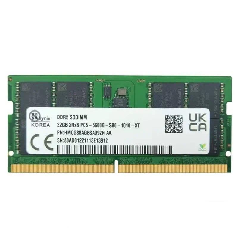 SK Hynix PC5 32GB 2Rx8 5600B DDR5 5600MHz SOMM RAM Original Notebook 32G laptop memory
