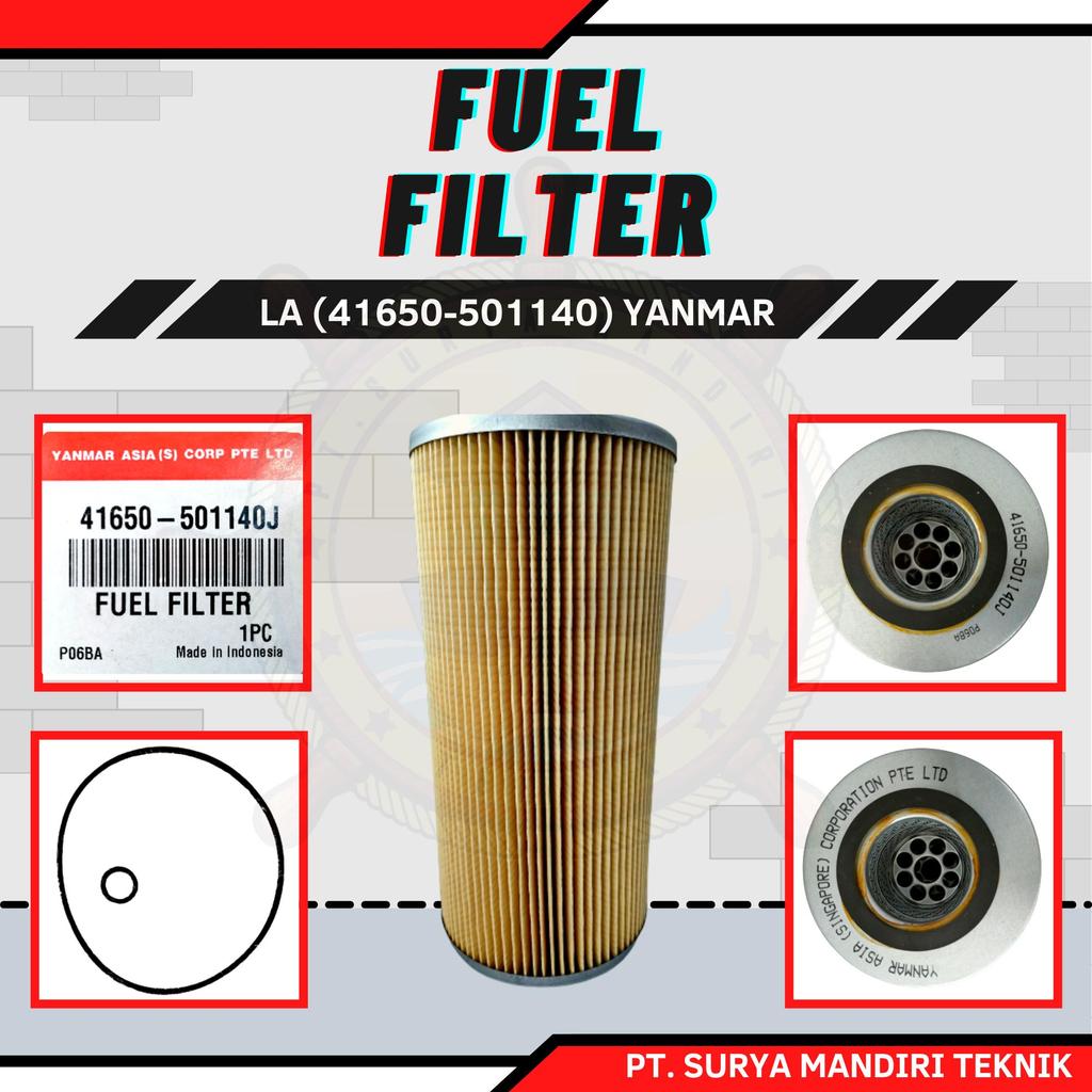 FUEL FILTER LA 41650-501140J/G YANMAR ASLI GENUINE
