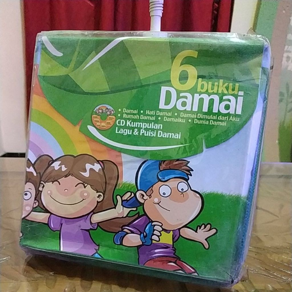 OBRAL 6 BUKU DAMAI plus CD KUMPULAN LAGU & PUISI DAMAI