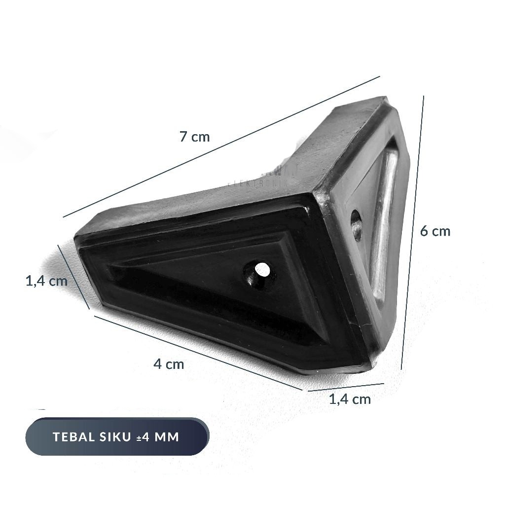 siku plastik box audio salon speaker trapesium