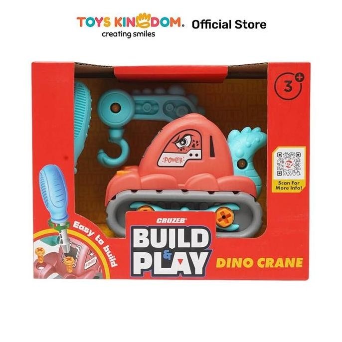 Toys Kingdom Cruzer Set Build & Play Dino Crane
