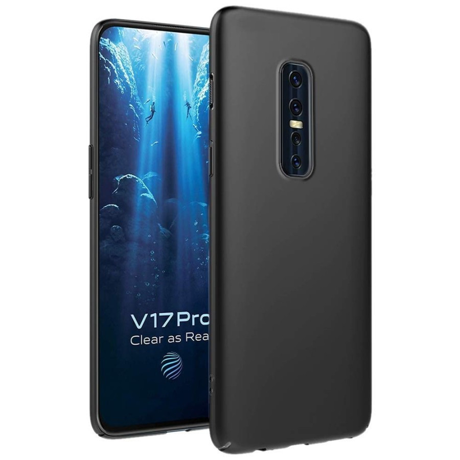 CASE VIVO V17 PRO PREMIUM MATTE CASE SOFT BLACK DOFF SLIM FIT CASE #WSD