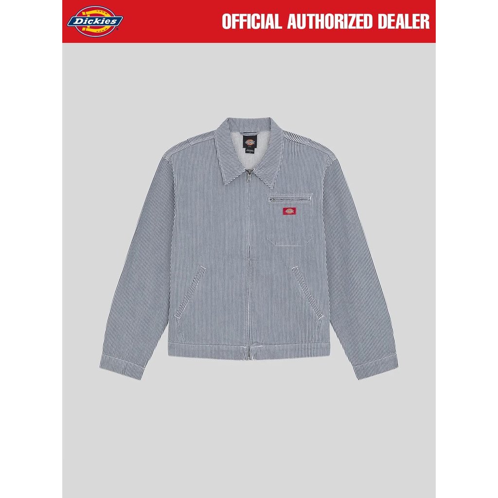 JAKET WORKWEAR PRIA WANITA HICKORY COTTON RETRO INDIGO DICKIES | HICKORY PAINTER RETRO INDIGO