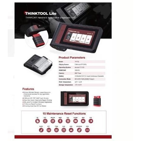 MITLESHOP Thinktool Lite scanner / scanner mobil