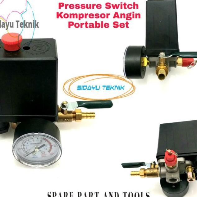 Pressure Switch Kompresor Angin Portable