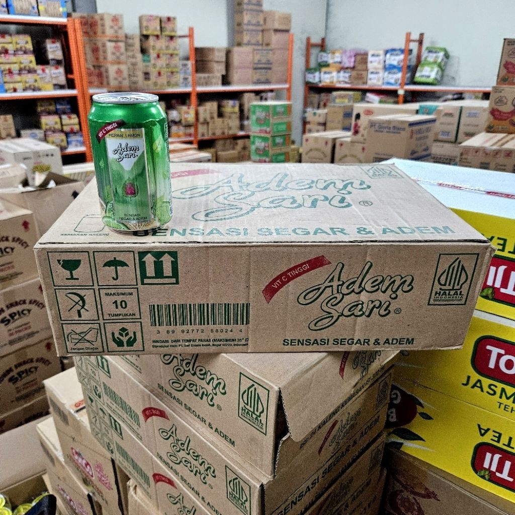 ED 11.27 ADEMSARI CHINGKU KALENG 320ML RASA ORIGINAL (1 DUS ISI 24 KALENG )( 1/2DUS ISI 12 PCS )/- A
