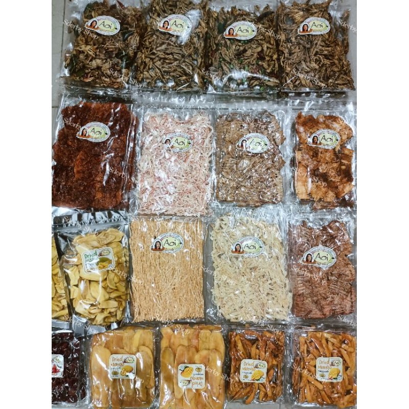 Aoi Manisan Dried Fruit Bangkok Juhi Squid Ready Stok