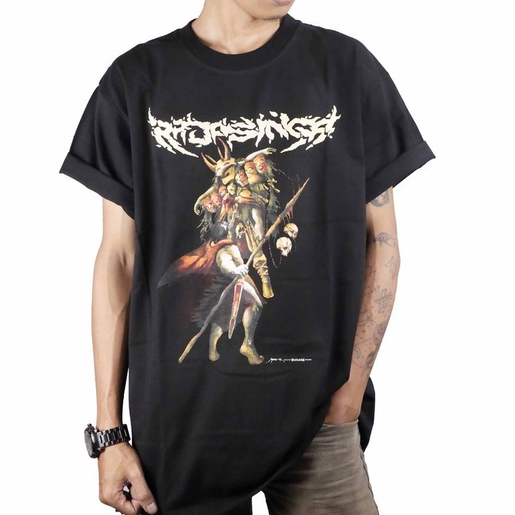 Original  Rajasinga - Suara Tshirt Kaos Boxy Pria