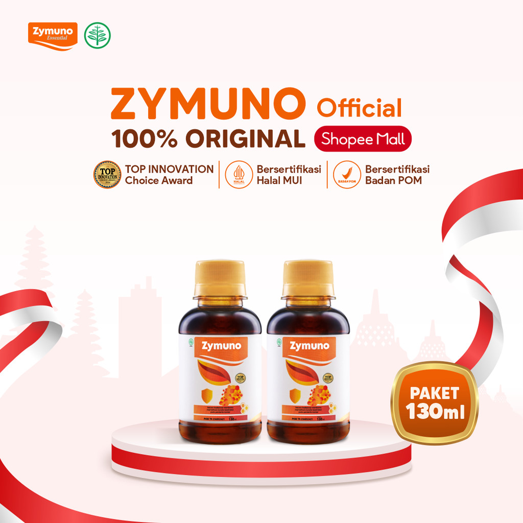 Paket Mini 2 Botol Zymuno Herbal Original – Secara Tradisional Membantu Memelihara Kondisi Kesehatan