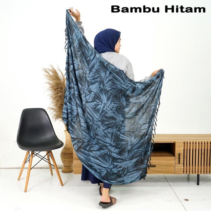 READY STOKKAIN PANTAI BALI SARUNG SARONG PANTAI BALI MOTIF SARUNG WANITA - BAMBU HITAMHAPPY SHOPING.