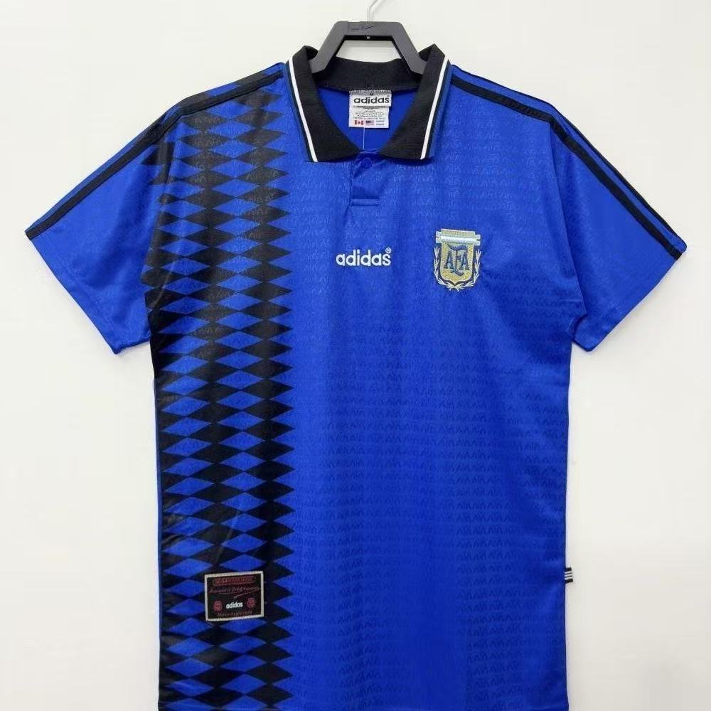 Jersey 1994 Argentina away T shirt pria