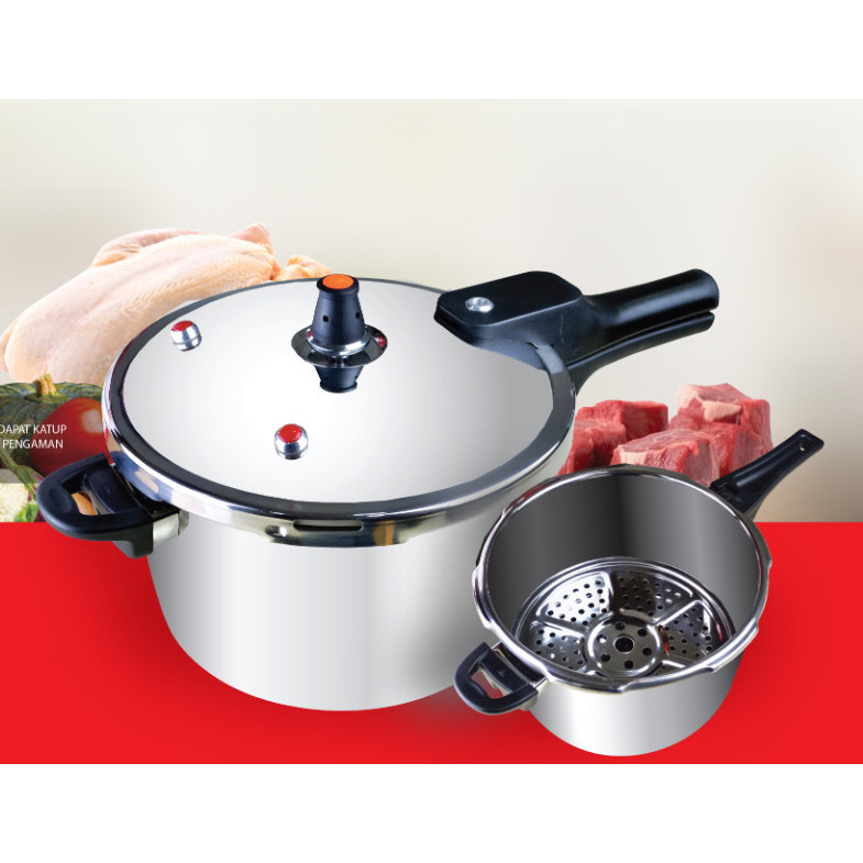 Panci presto stainless 8L