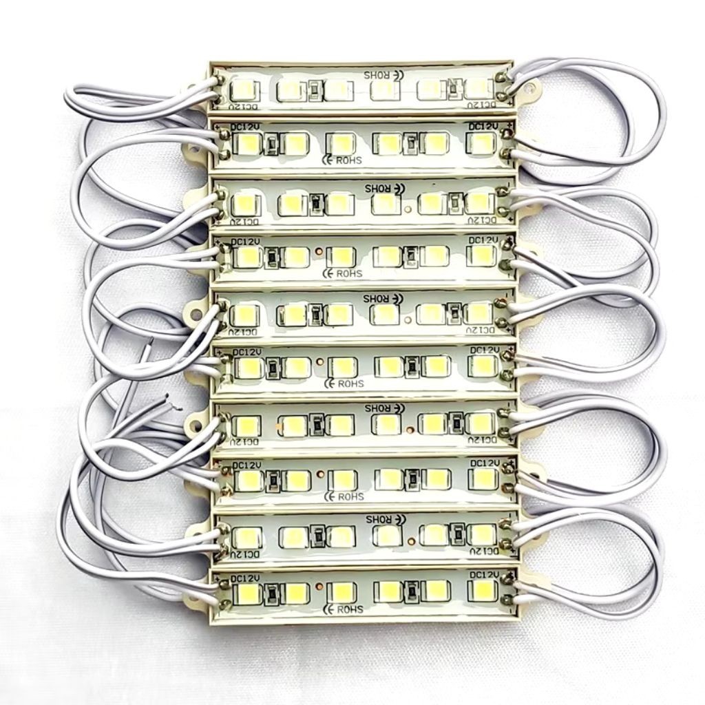 led 12 volt dc 6 mata modul 5050 bigbos