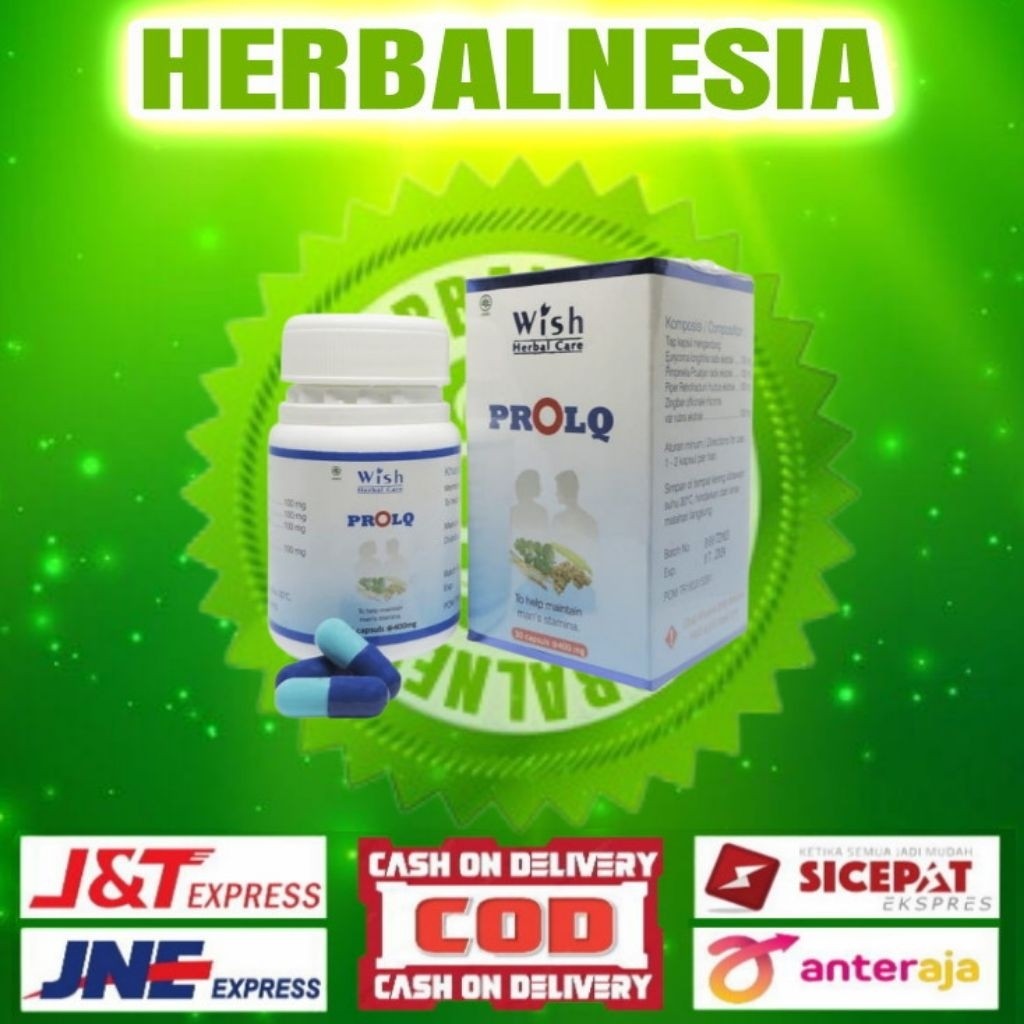 ORIGINAL 100% Prolq Wish Dr Boyke Original Asli