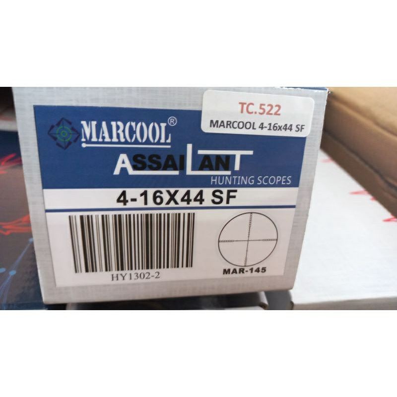 TELESKOP  MARCOOL ASSAILANT  4-16x44 SF RETICLE  HK     Berkualitas