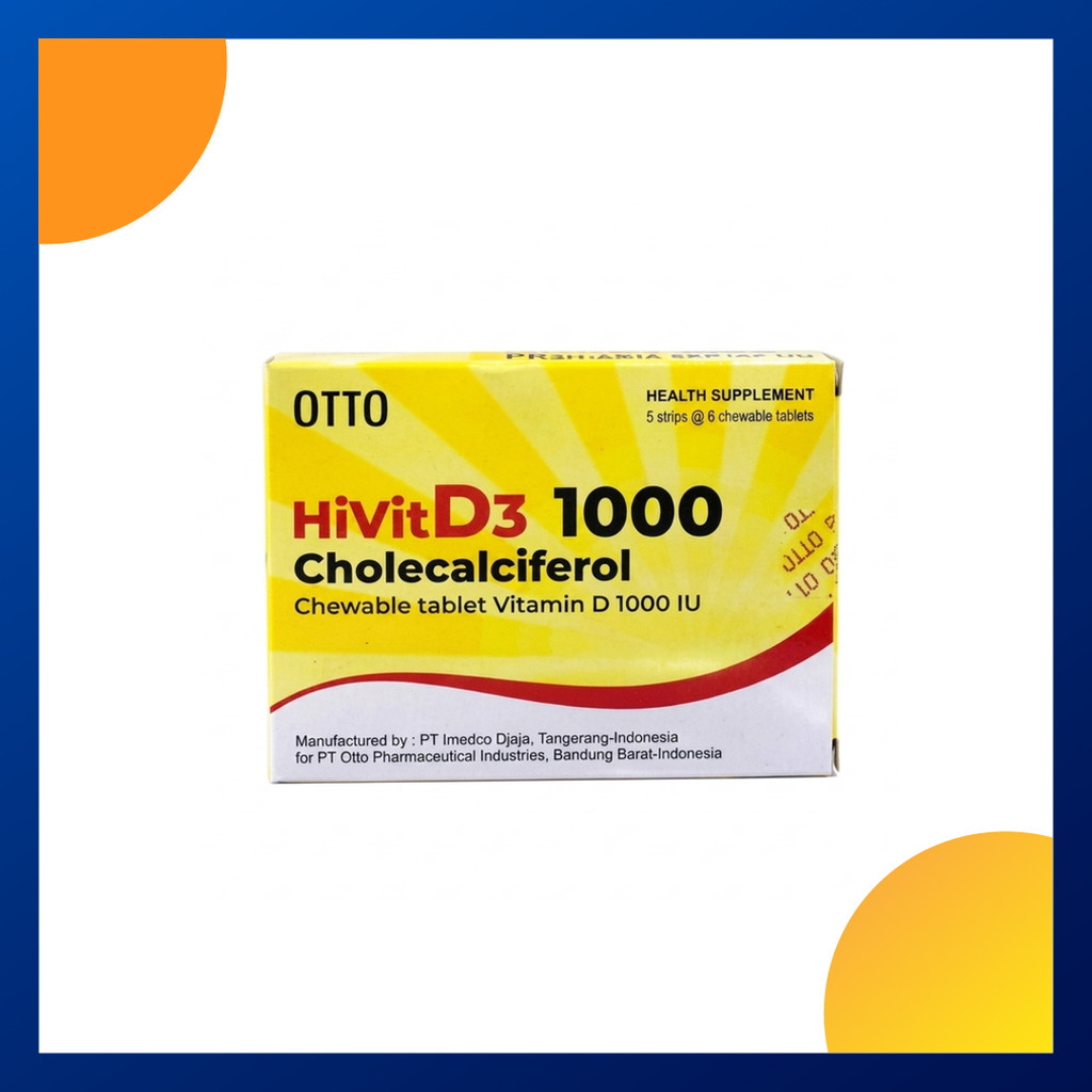 Hivit D3 1000 Iu Box 30 Tablet