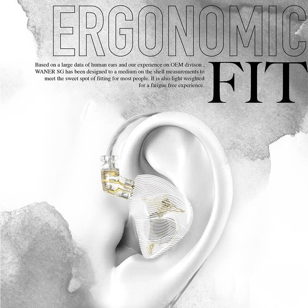 Tangzu Wan Er SG WanEr Waner Studio Edition 10mm Dynamic Driver In Ear Monitor