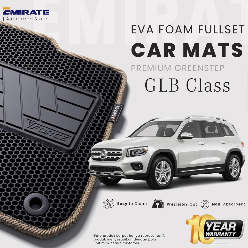 Karpet Mobil Mercedes Benz GLB Class EVA Force Fullset / Mercedes Benz GLB Class Car Mat