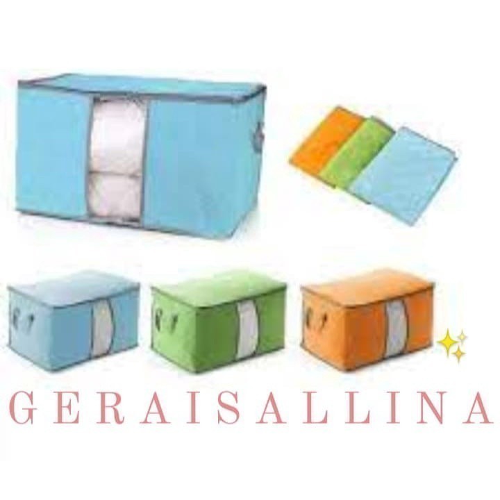 Bamboo Storage Box / Bamboo Storage Bag S002 BSB