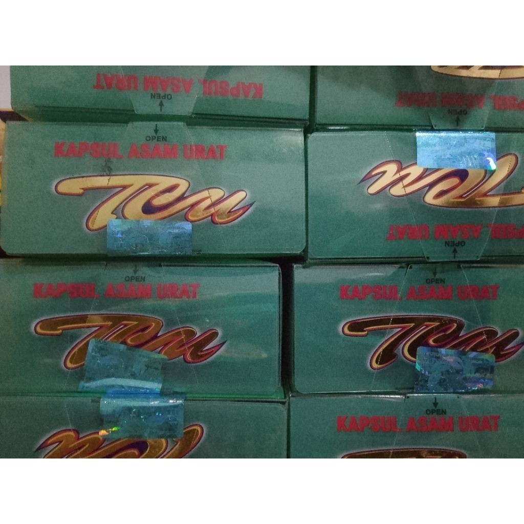( bunnyherbal ) biru tcu e (obat asam urat)