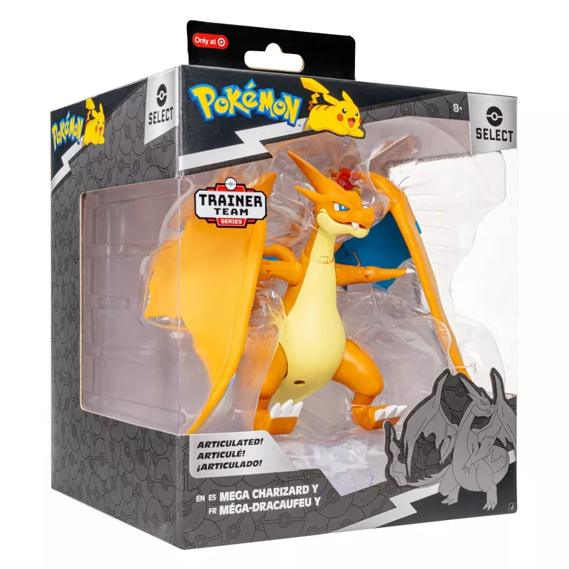 Pokemon Select MEGA CHARIZARD Y Super Articulated Action Figure Jazwares Wicked Cool Toys WCT Pocket