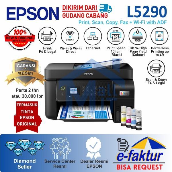 s ee JKT PRINTER EPSON L5290 L-5290 L 5290 PENGGANTI L5190 GARANSI RESMI - L5290