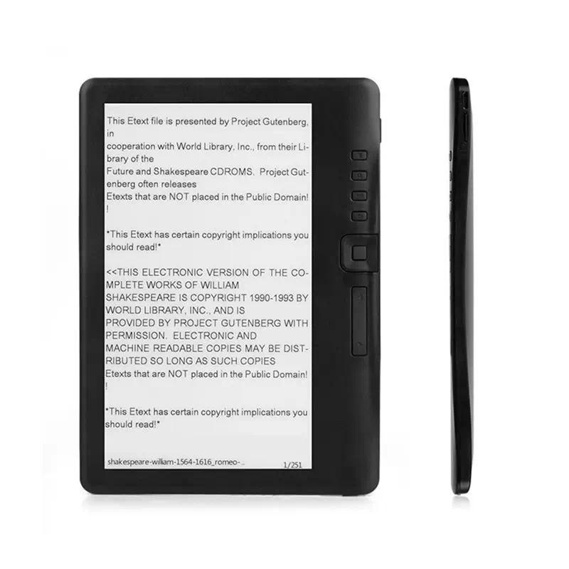 gital Book Read EBook Reader Portable 7Inch Ebook Reader Colorful Screen Supports Memory Card
