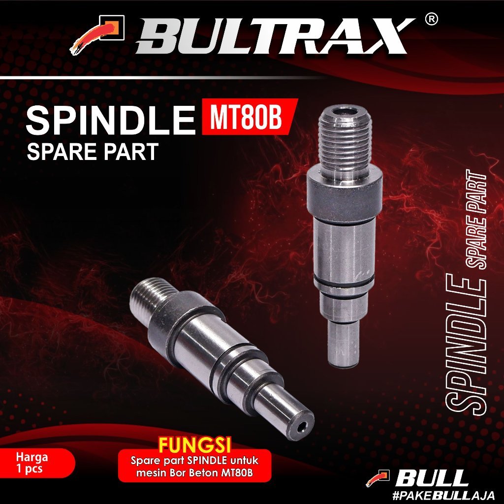 BULTRAX Spindle MT80B Sparepart Mesin Bor Beton