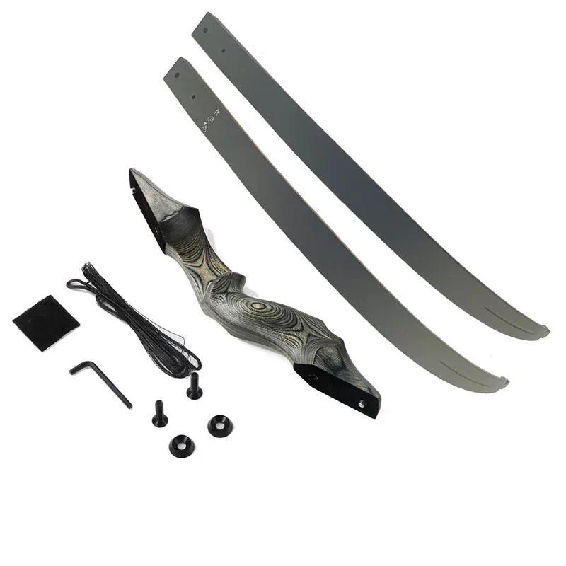 New 60inch 30-60lbs Archery Recurve Bow Hunter Bow Lamination Bow Limbs Right /Left Hand Outdoor Spo