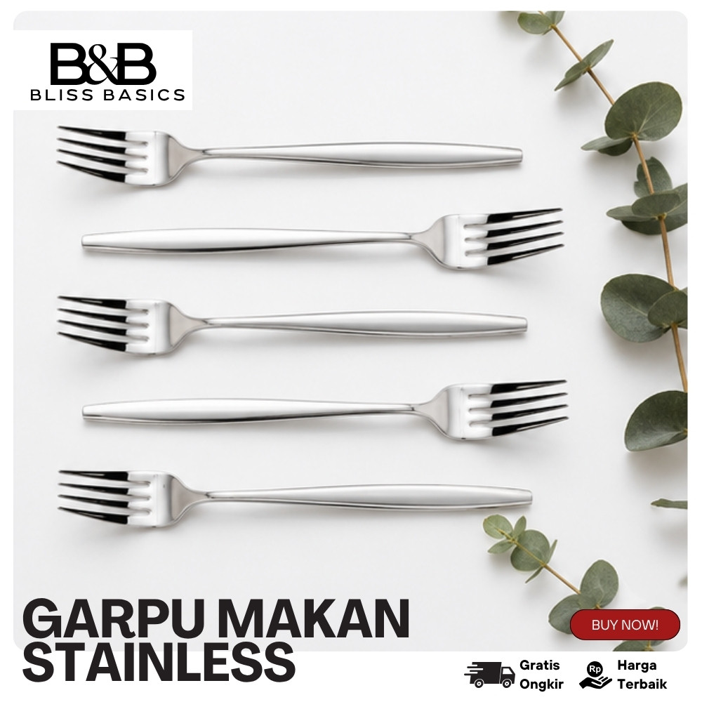Sendok / Sendok Makan Stainless Tebal  Premium /  Premium Sendok  Makan  / Premium Spoon