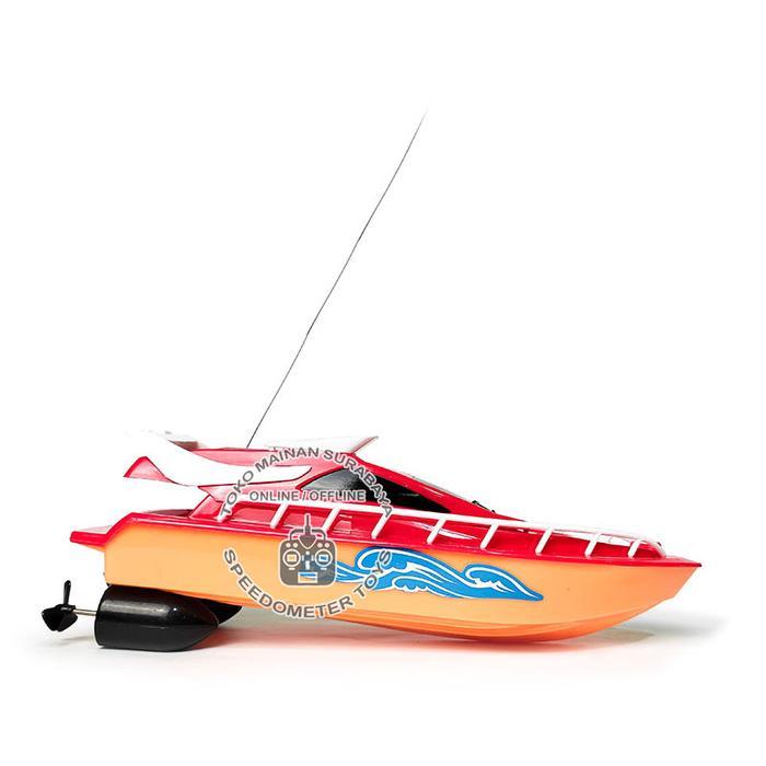 RC Kapal Pesiar Speed Boat | Mainan Edukasi Anak Kapal Remote Control - Merah