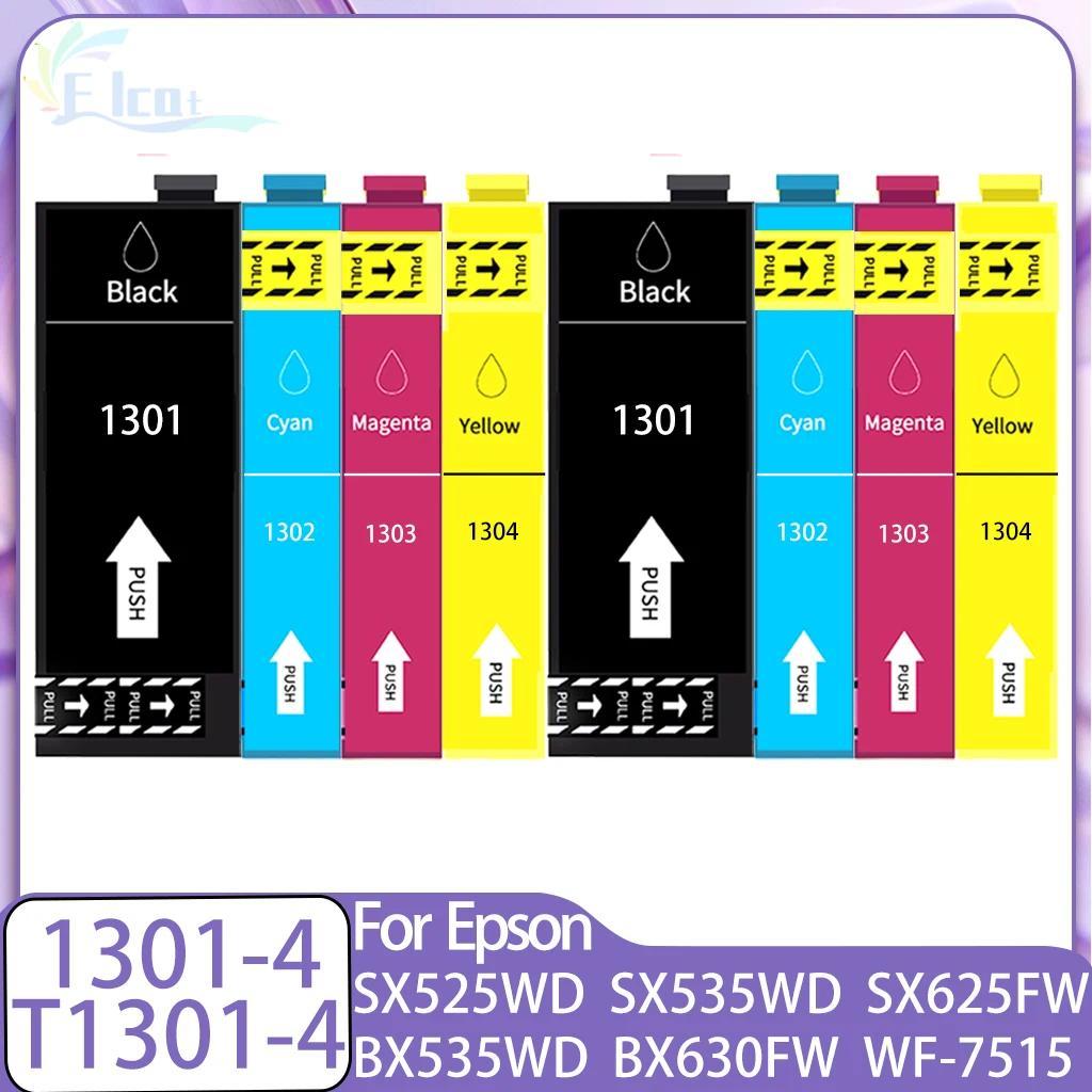 T1301 T1302 T1303 T1304 1301 130 Ink Cartridge Compatible For Epson SX525WD SX620FW SX445 SX535 BX52